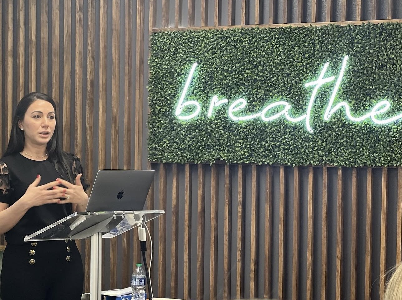 Pareya Dorri presenting on airway and myofunctional health